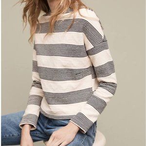 Anthropologie Eri + Ali Seborie Striped Pullover